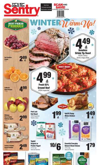 Sentry Foods Flyer - 01/09/2025 - 01/15/2025.