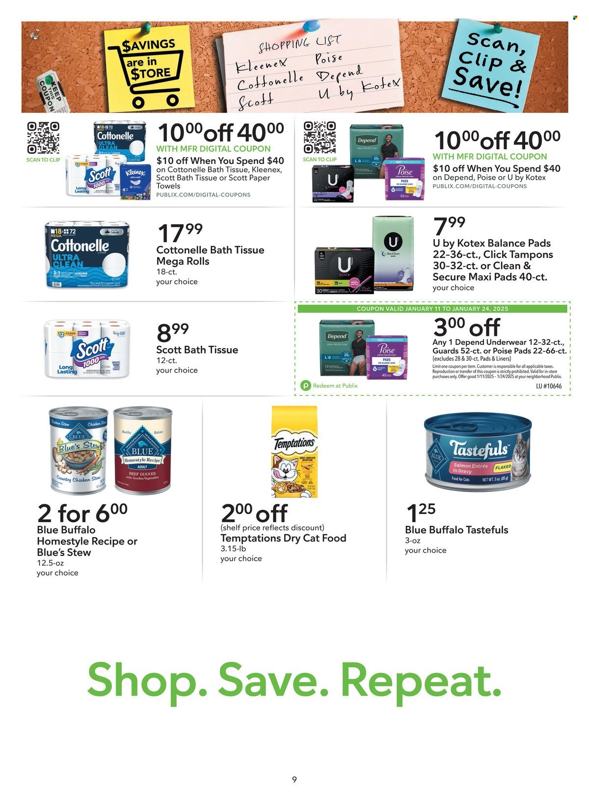 Publix ad - 01/11/2025 - 01/24/2025. Page 1