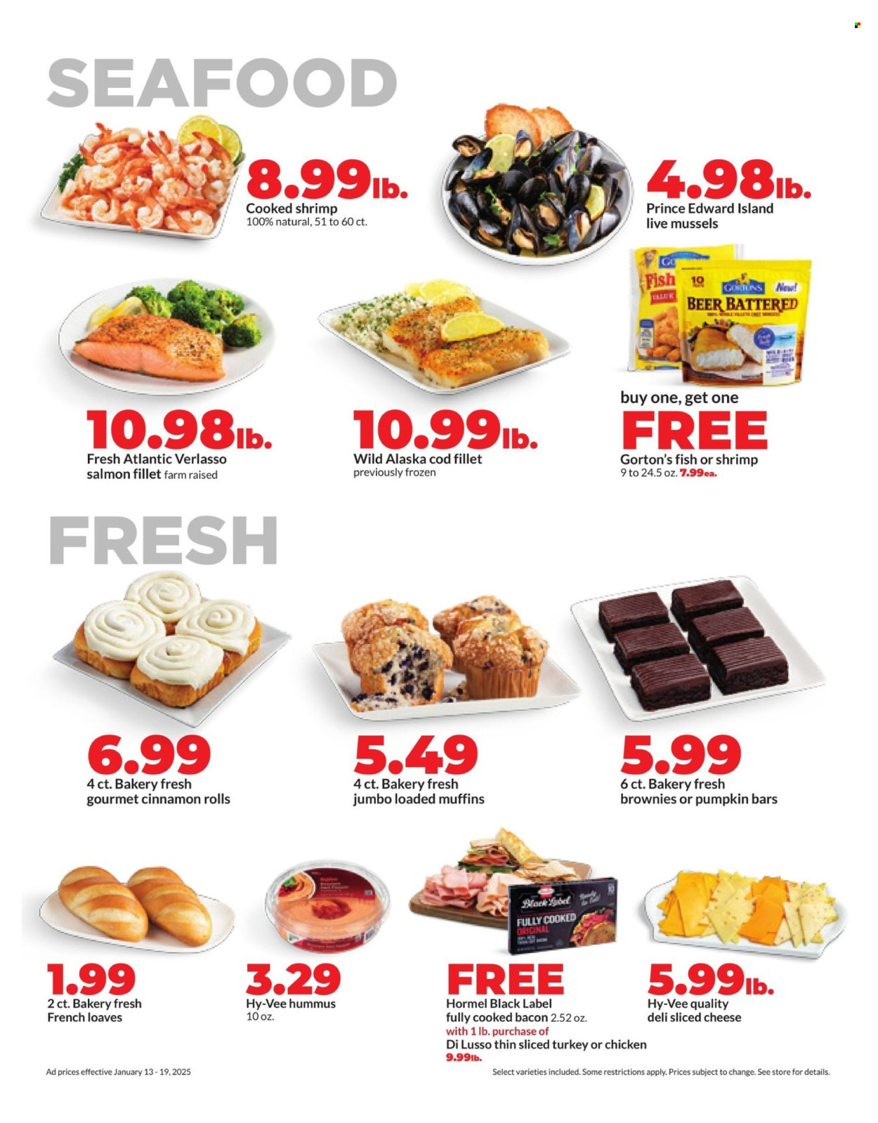 Hy-Vee ad - 01/13/2025 - 01/19/2025. Page 1