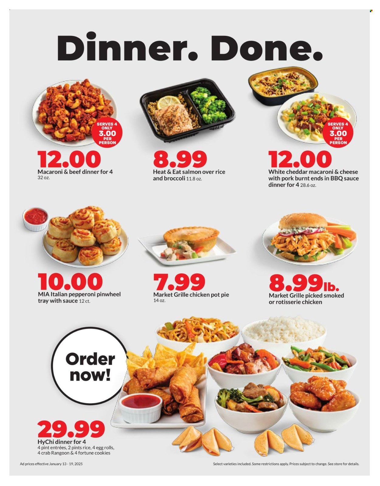 Hy-Vee ad - 01/13/2025 - 01/19/2025. Page 1