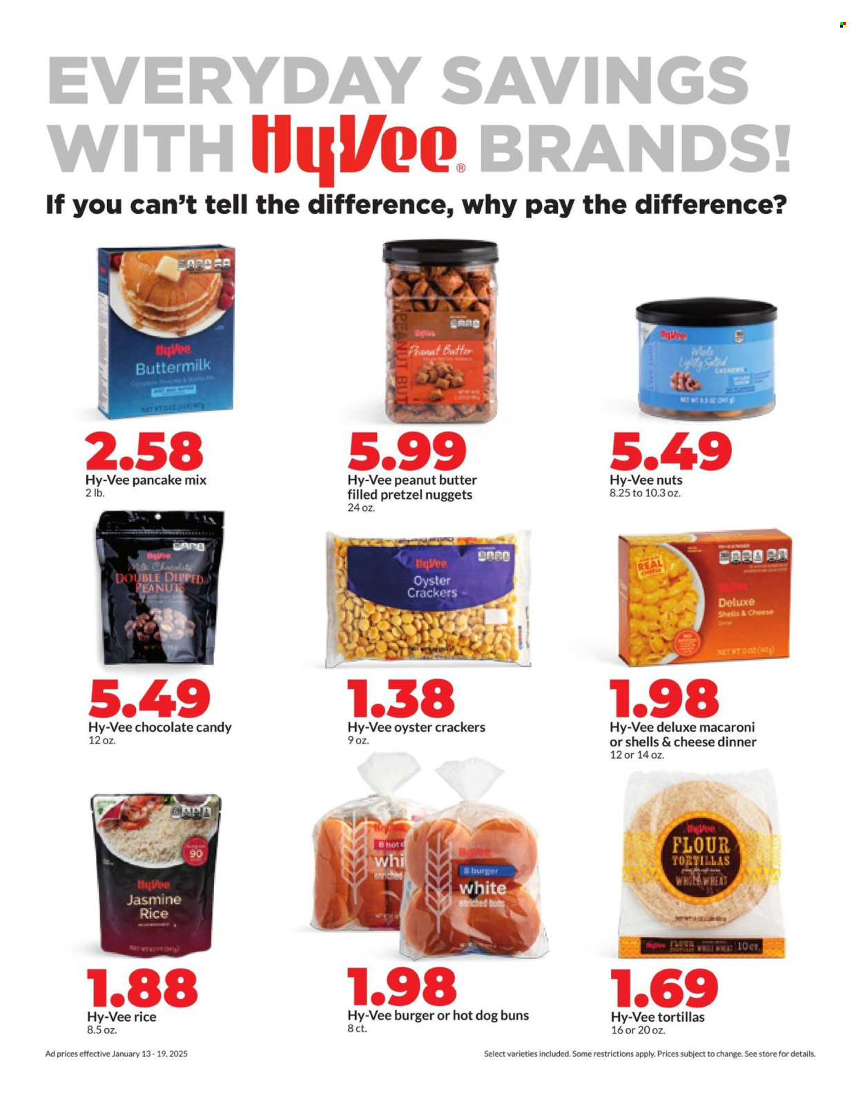 Hy-Vee ad - 01/13/2025 - 01/19/2025. Page 1