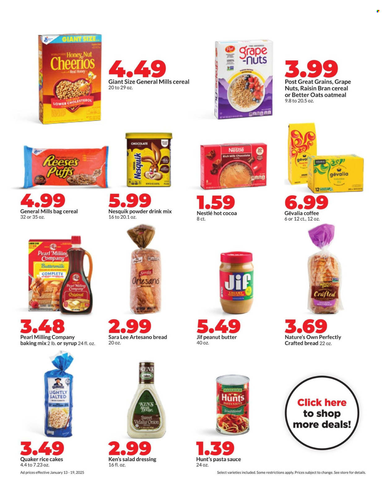 Hy-Vee ad - 01/13/2025 - 01/19/2025. Page 1