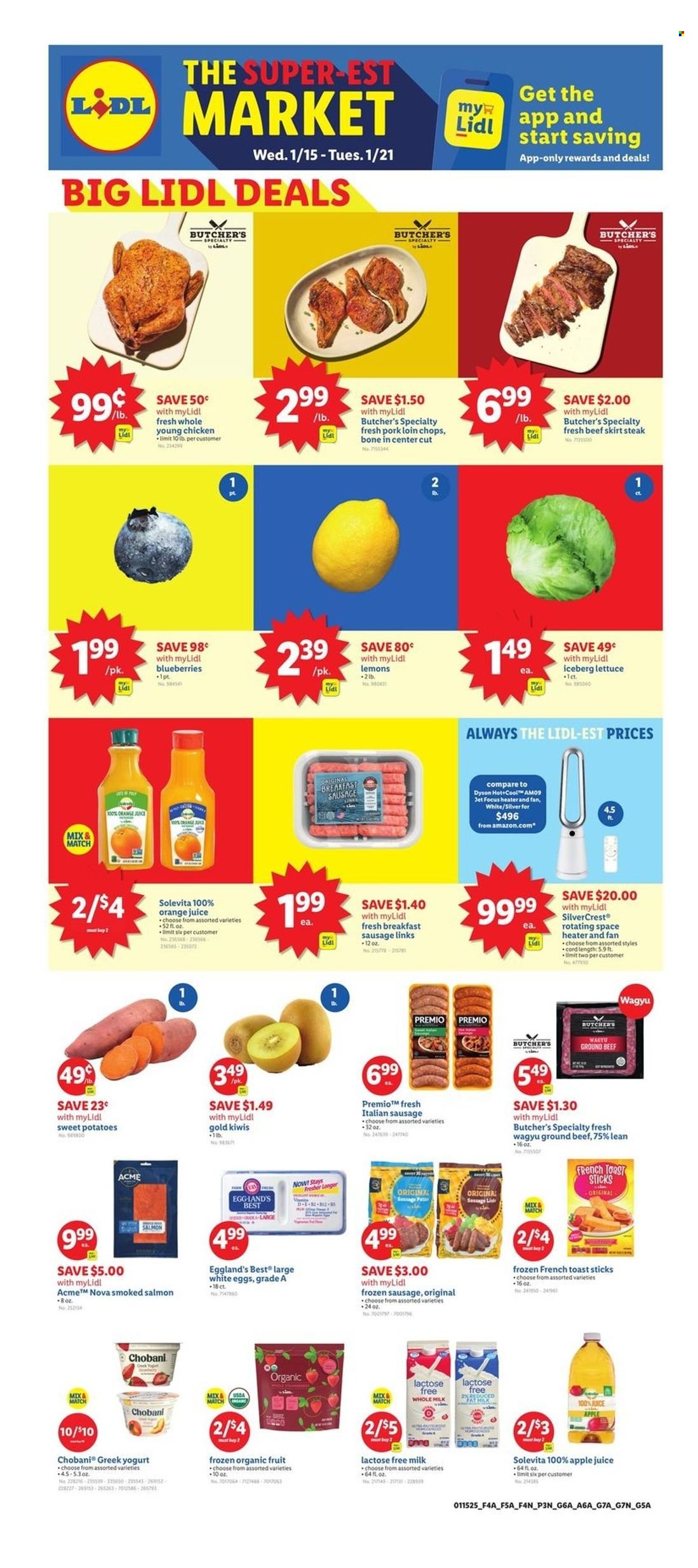 Lidl ad - 01/15/2025 - 01/21/2025. Page 1