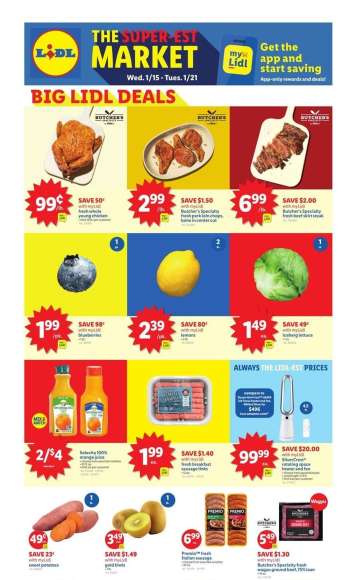 Lidl Flyer - 01/15/2025 - 01/21/2025.