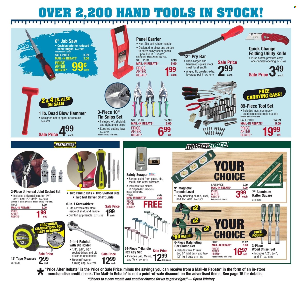 Menards ad - 01/13/2025 - 01/26/2025. Page 1