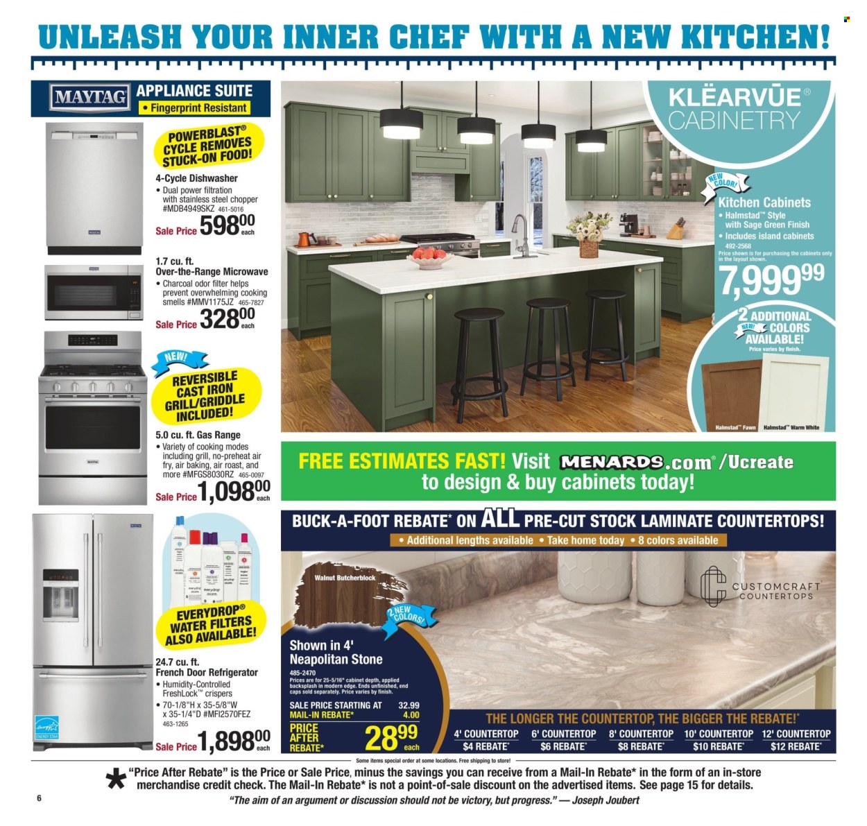 Menards ad - 01/13/2025 - 01/26/2025. Page 1