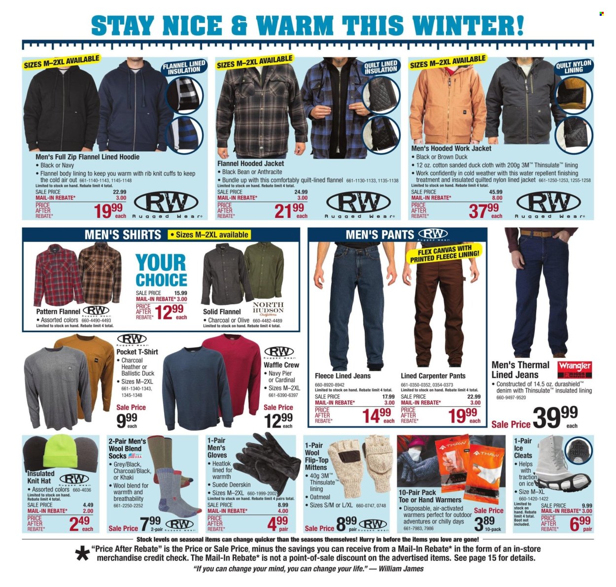 Menards ad - 01/13/2025 - 01/26/2025. Page 1