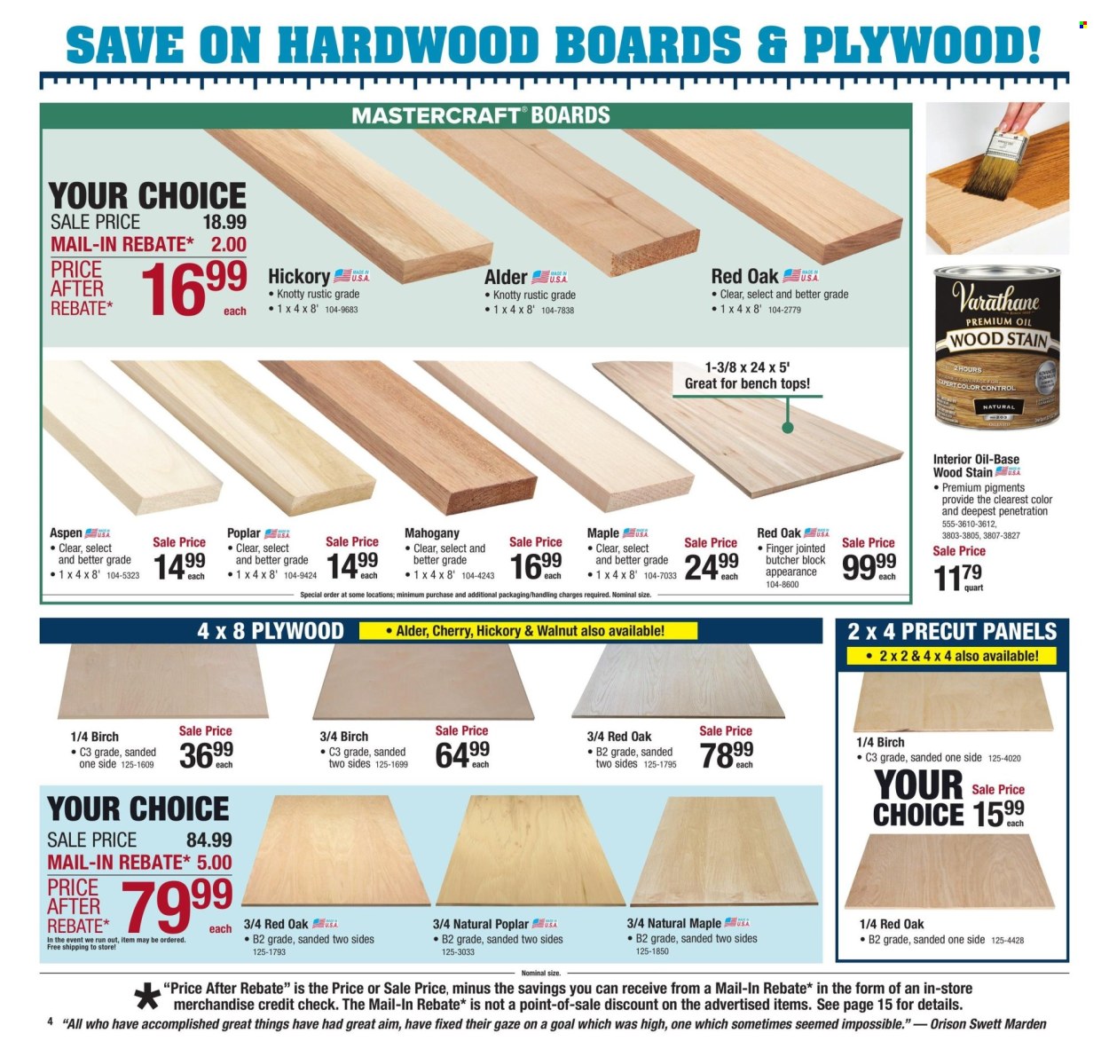 Menards ad - 01/13/2025 - 01/26/2025. Page 1