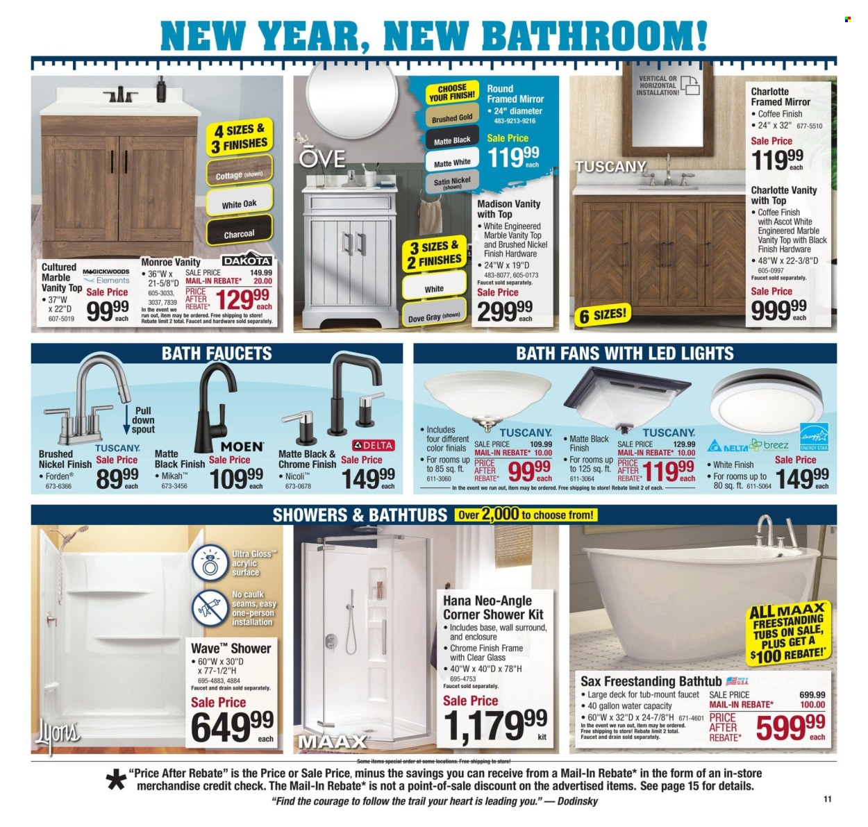 Menards ad - 01/13/2025 - 01/26/2025. Page 1