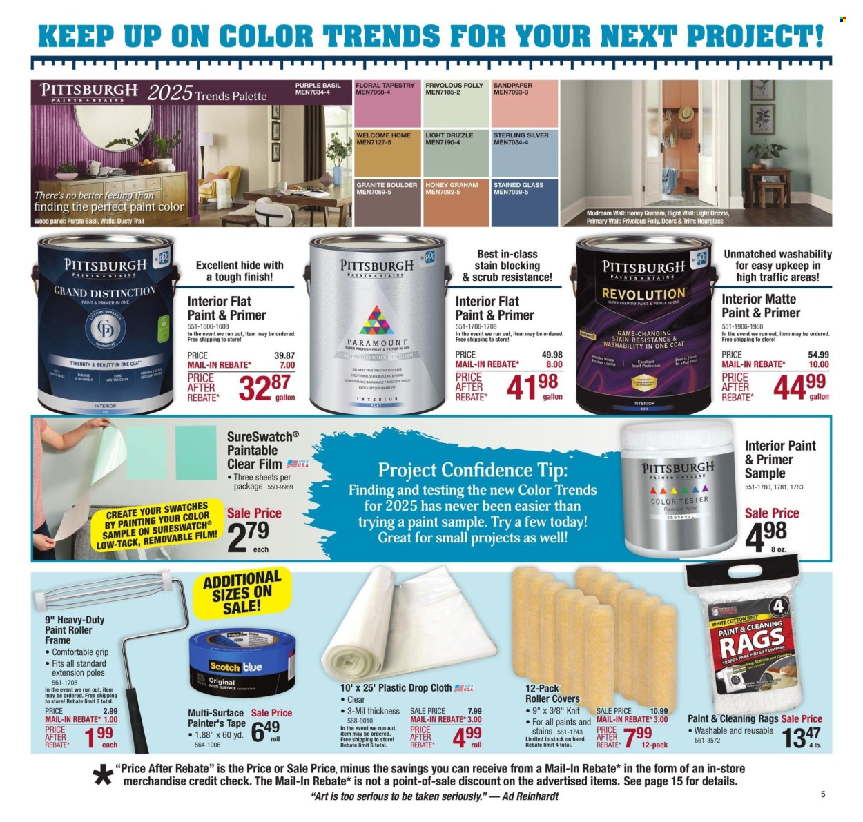 Menards ad - 01/13/2025 - 01/26/2025. Page 1