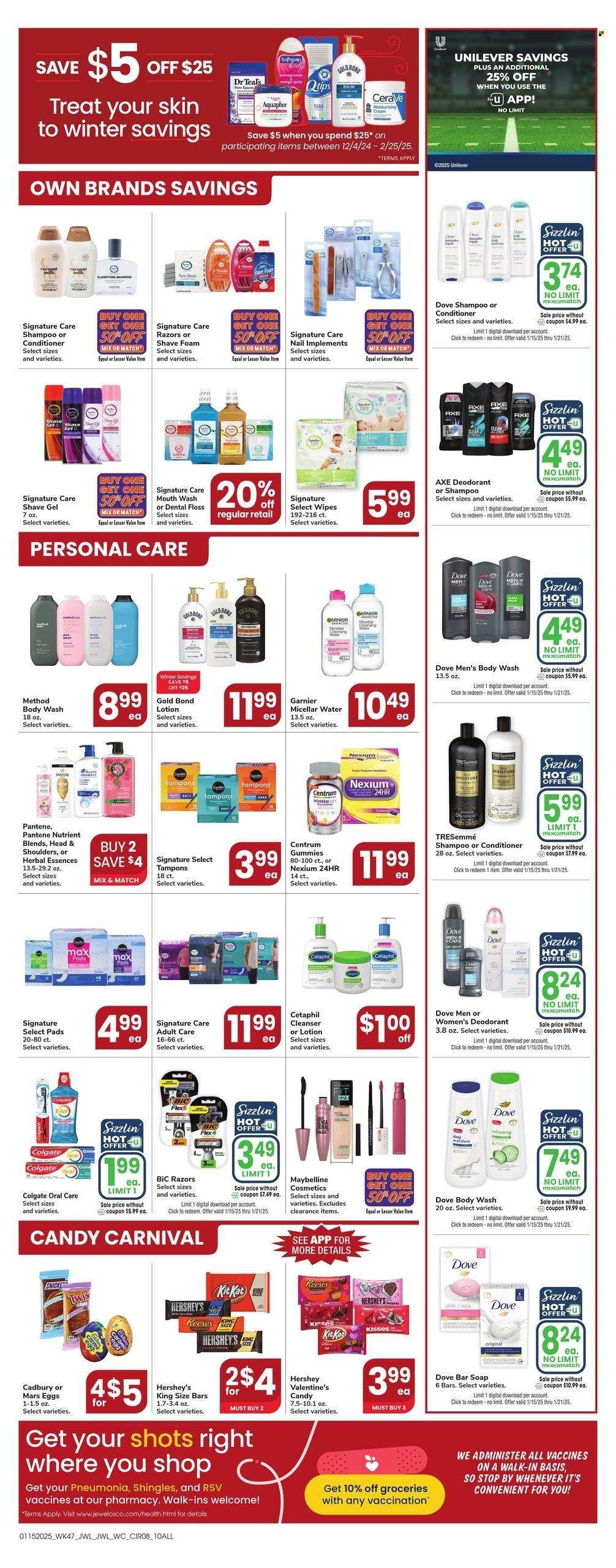 Jewel Osco ad - 01/15/2025 - 01/21/2025. Page 1