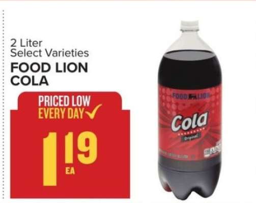 FOOD LION COLA