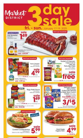 Giant Eagle Flyer - 01/16/2025 - 01/22/2025.