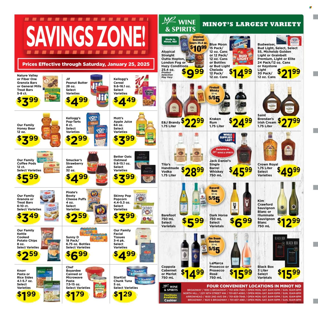 Marketplace Foods ad - 01/15/2025 - 01/21/2025. Page 1