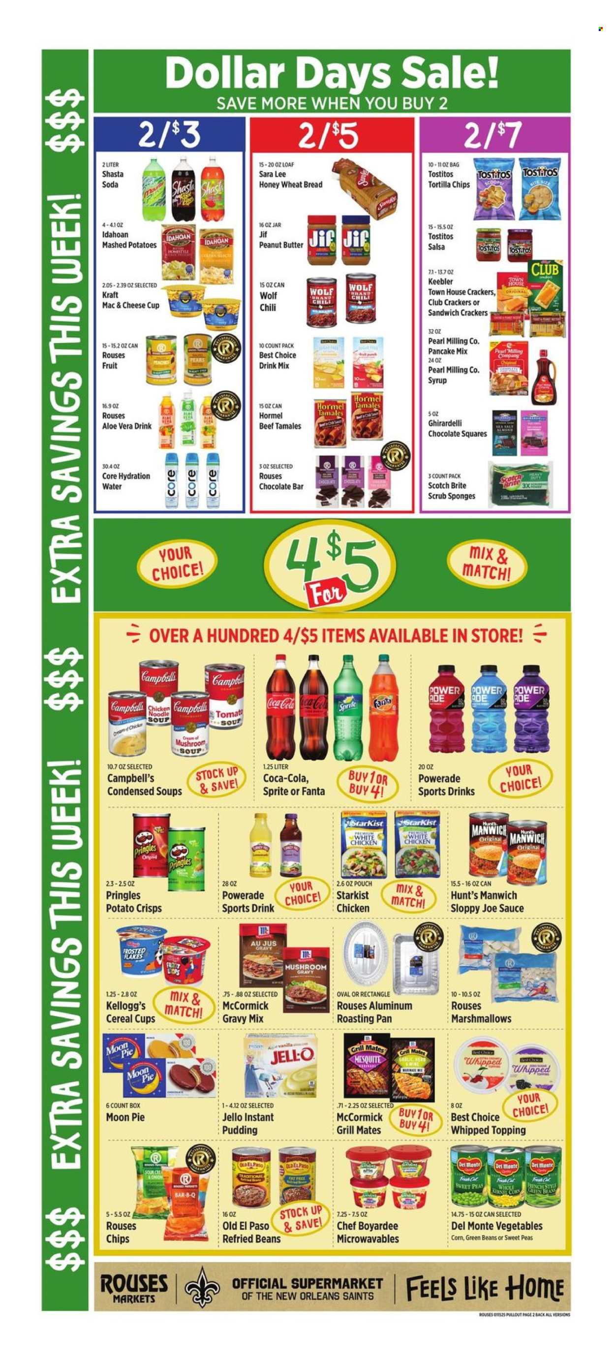 Rouses Markets ad - 01/15/2025 - 01/22/2025. Page 1