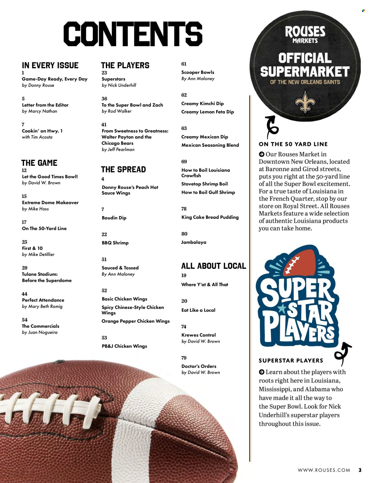 Rouses Markets ad. Page 1