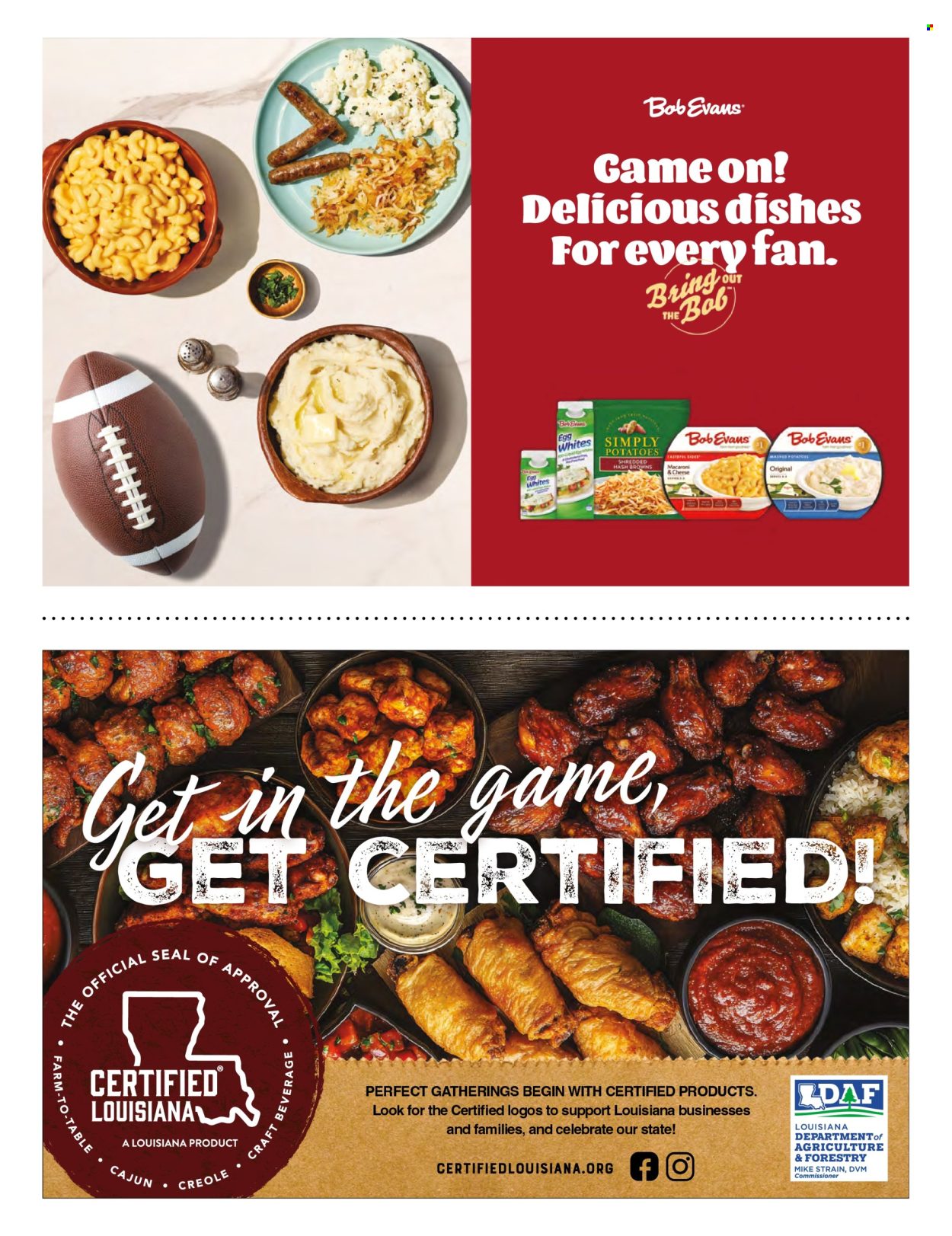 Rouses Markets ad. Page 1