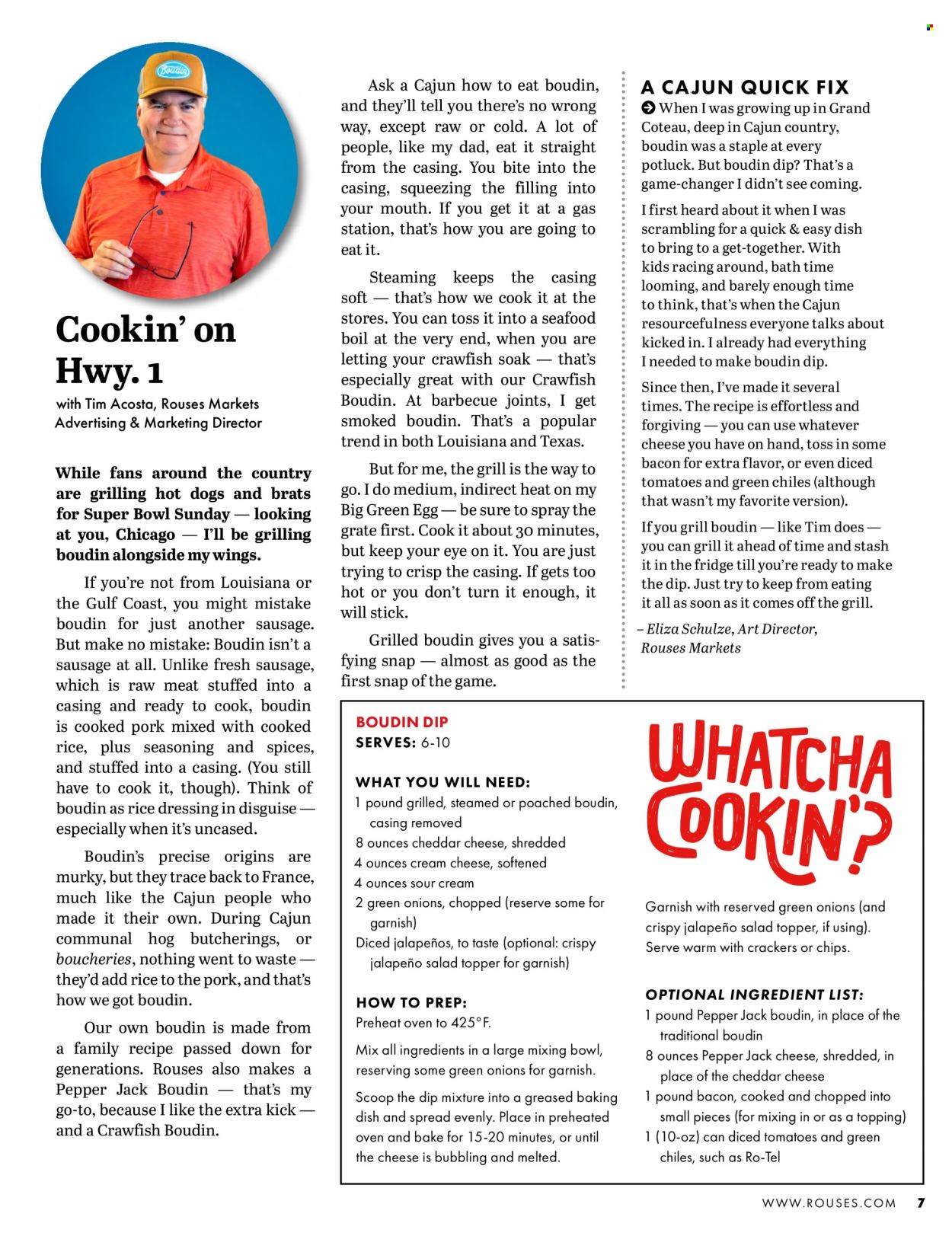 Rouses Markets ad. Page 1
