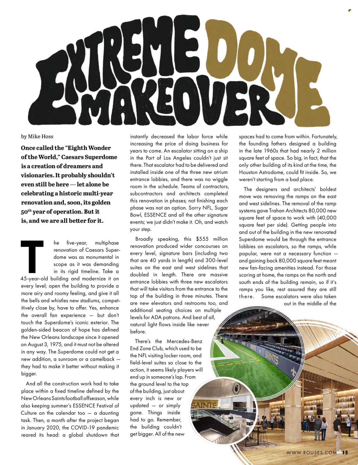 Rouses Markets ad. Page 1