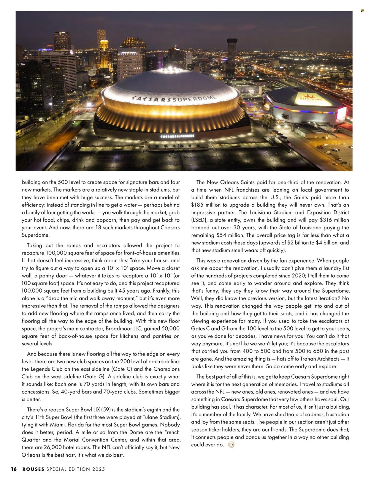 Rouses Markets ad. Page 1