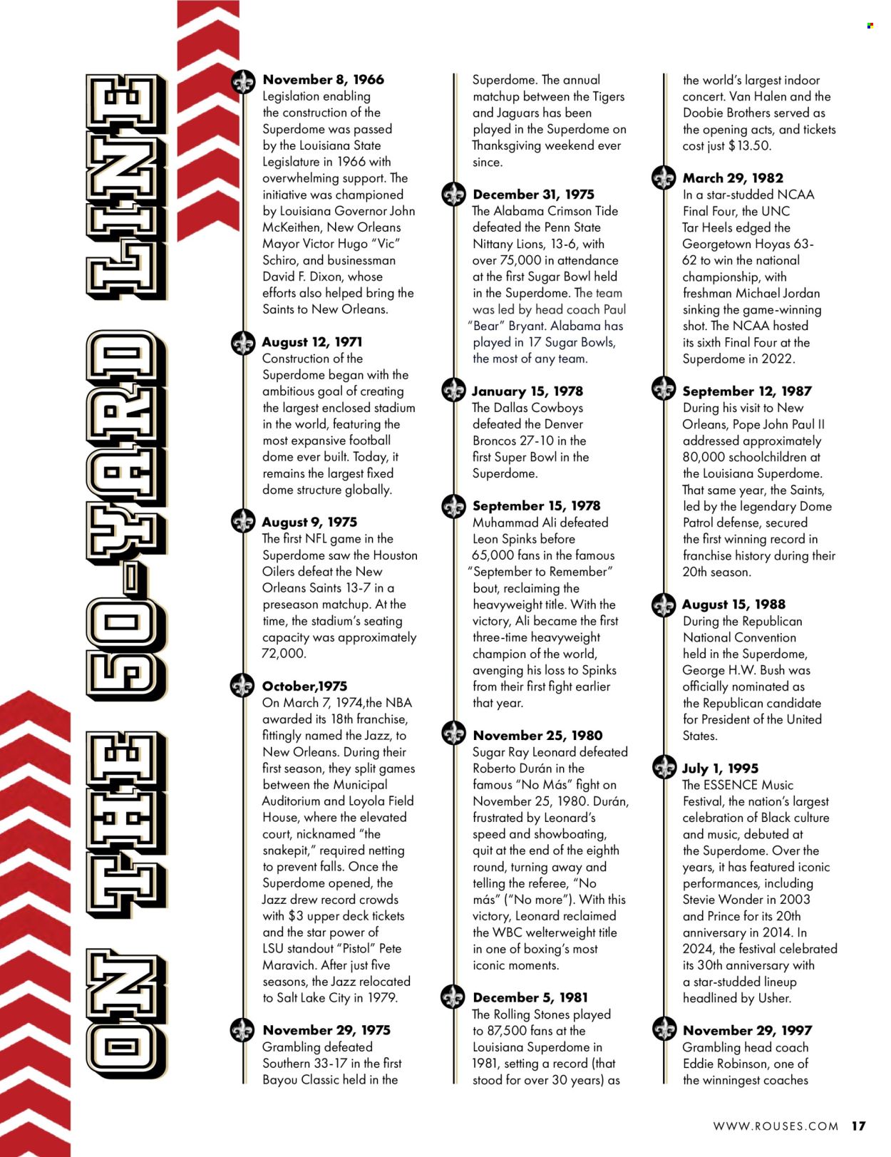 Rouses Markets ad. Page 1