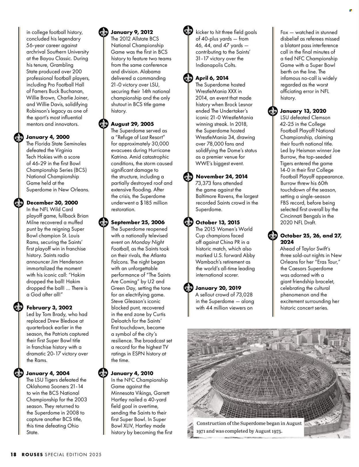 Rouses Markets ad. Page 1