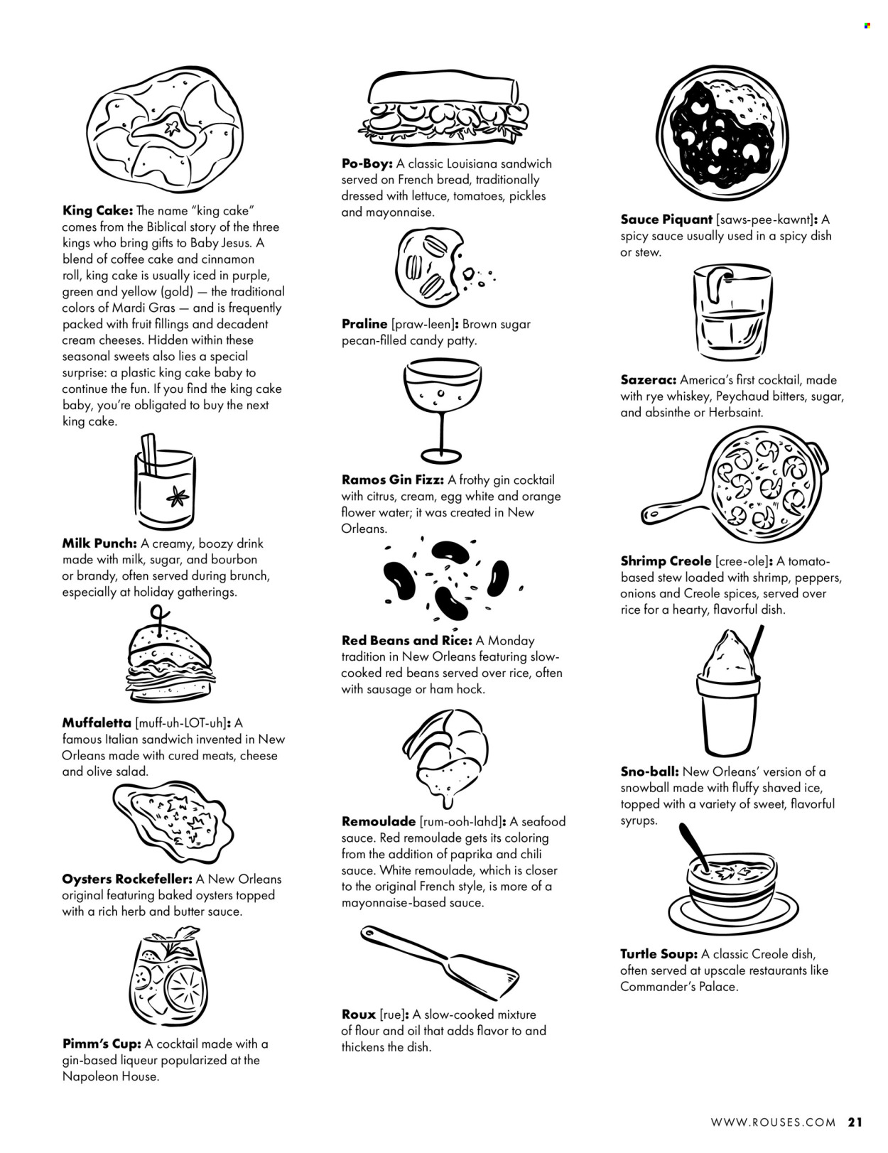 Rouses Markets ad. Page 1