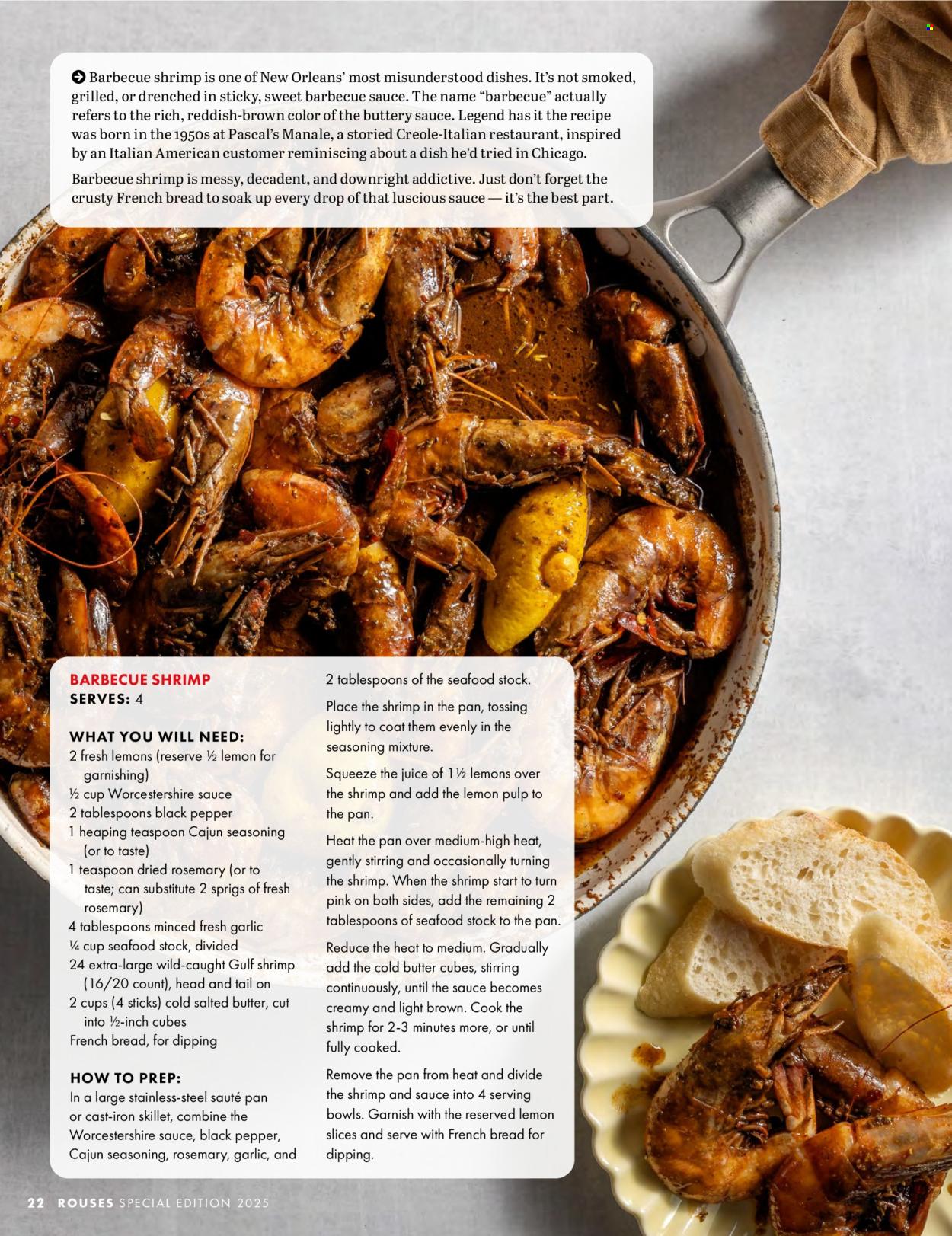 Rouses Markets ad. Page 1