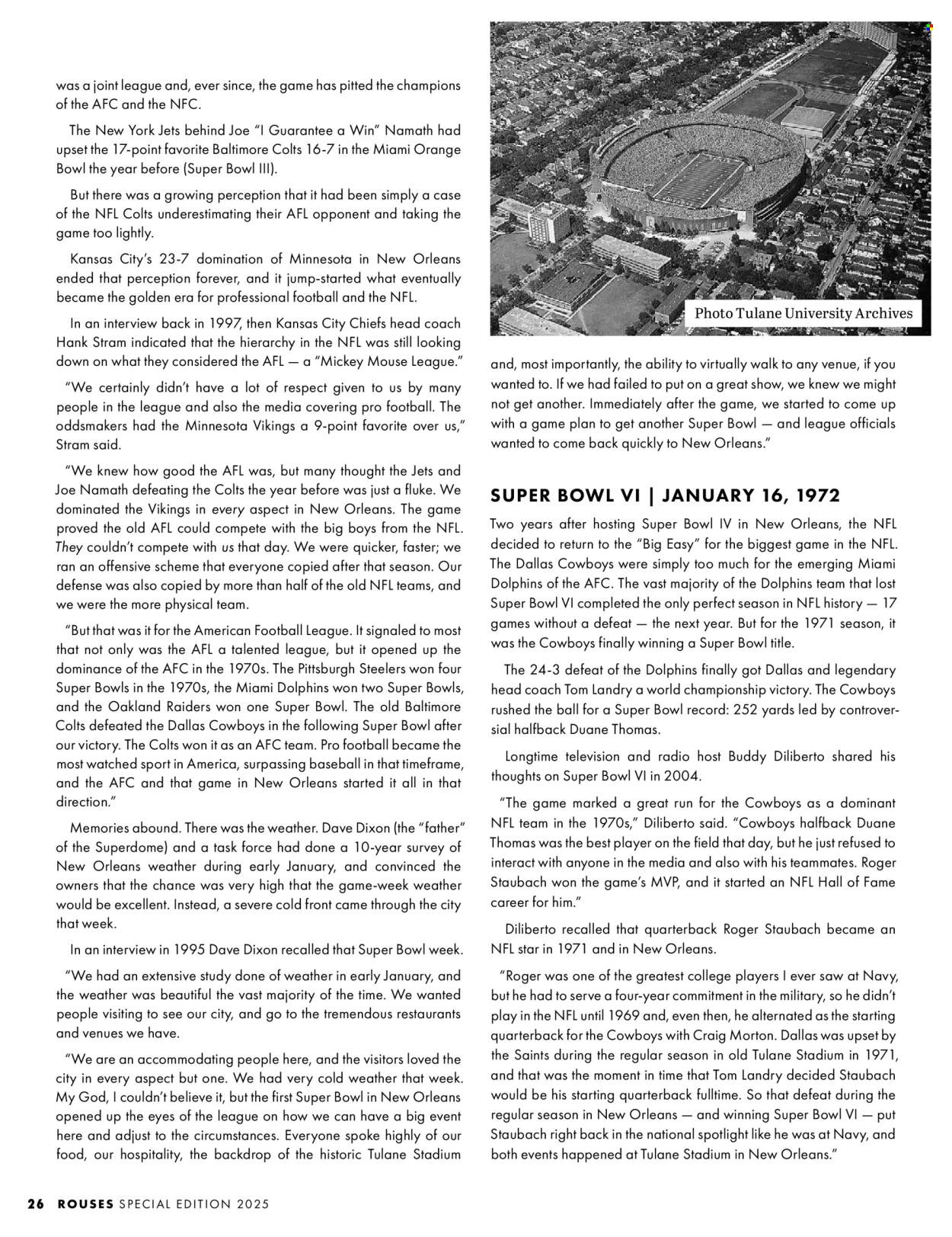 Rouses Markets ad. Page 1