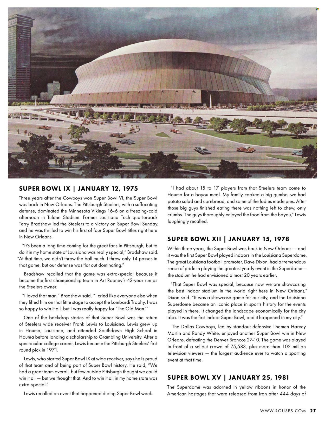 Rouses Markets ad. Page 1