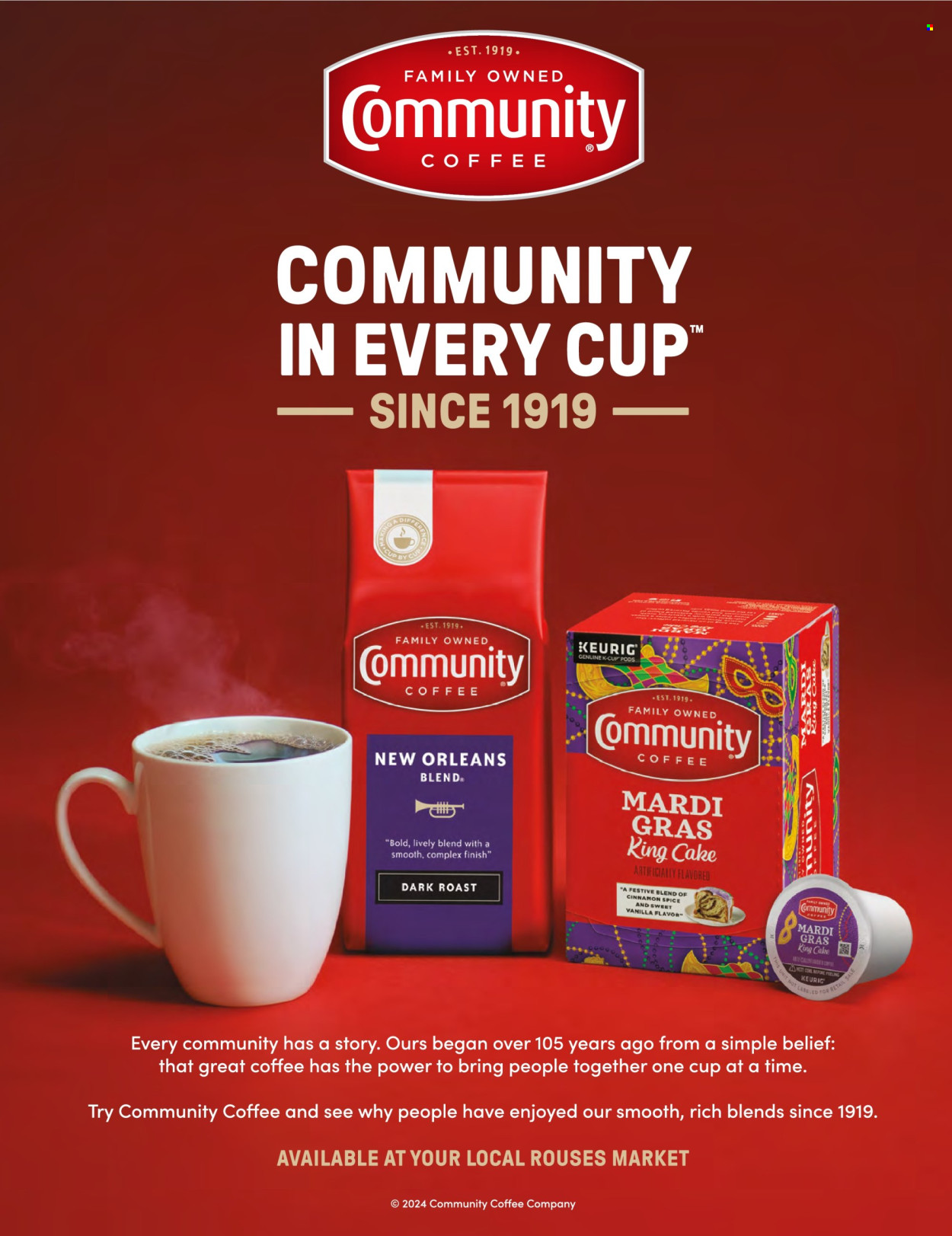 Rouses Markets ad. Page 1