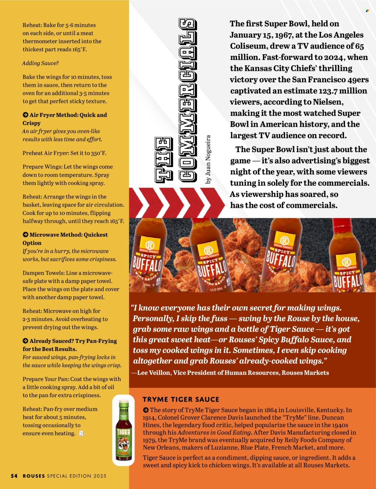 Rouses Markets ad. Page 1