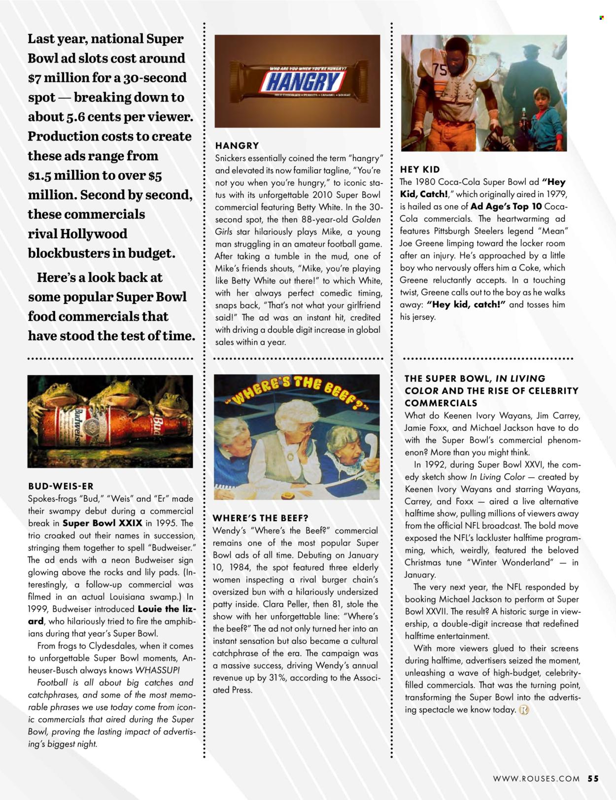 Rouses Markets ad. Page 1