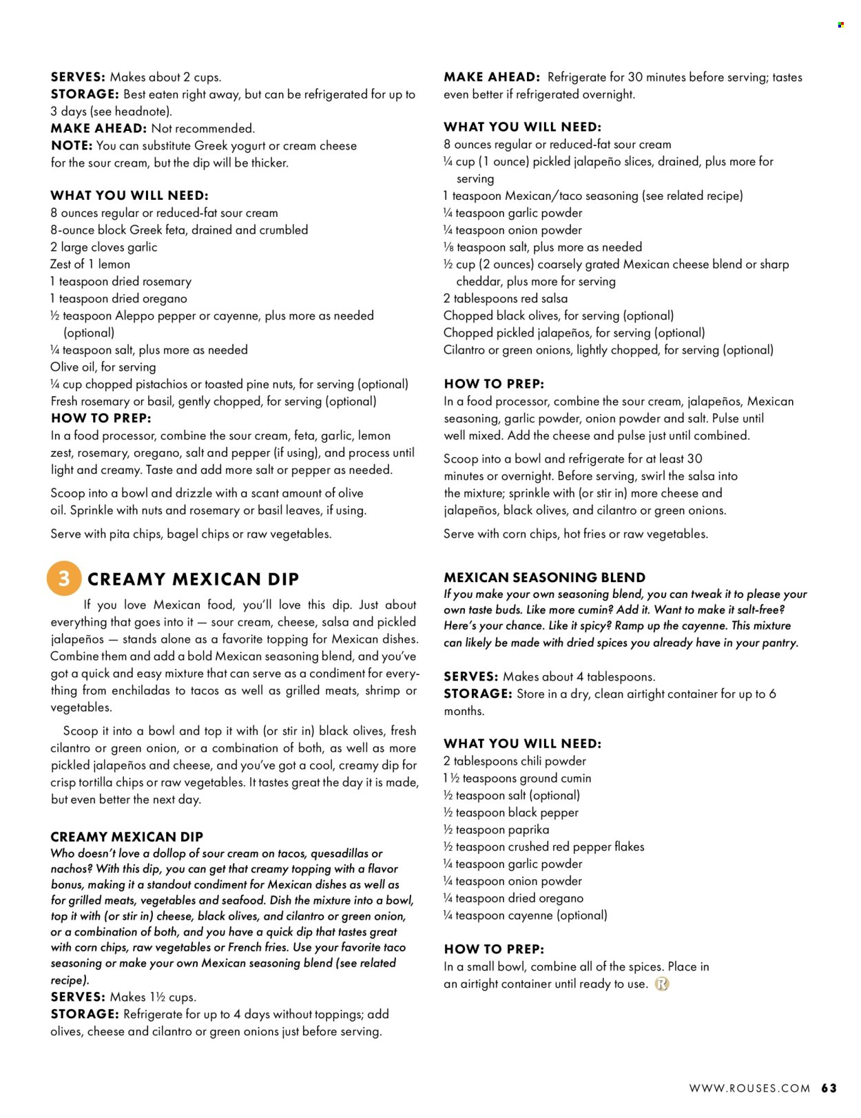 Rouses Markets ad. Page 1