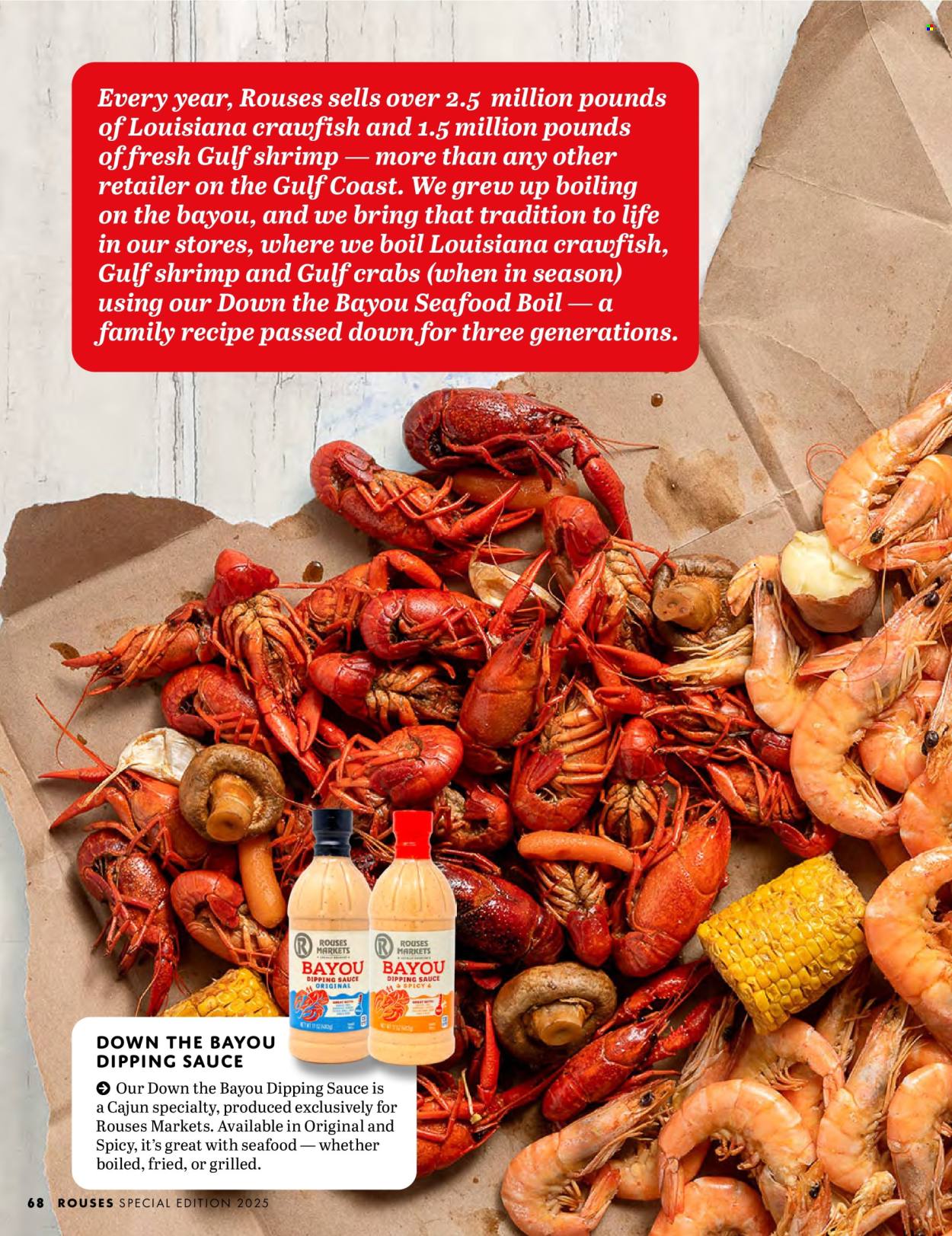 Rouses Markets ad. Page 1