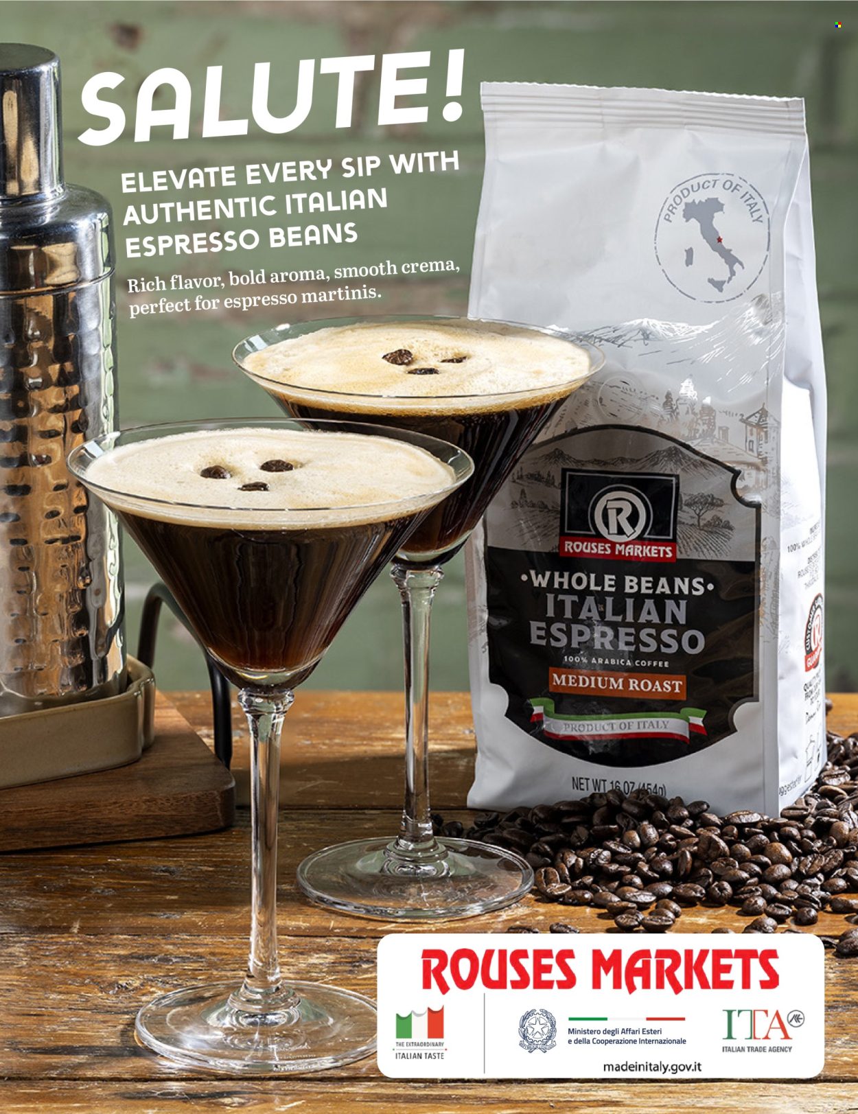 Rouses Markets ad. Page 1
