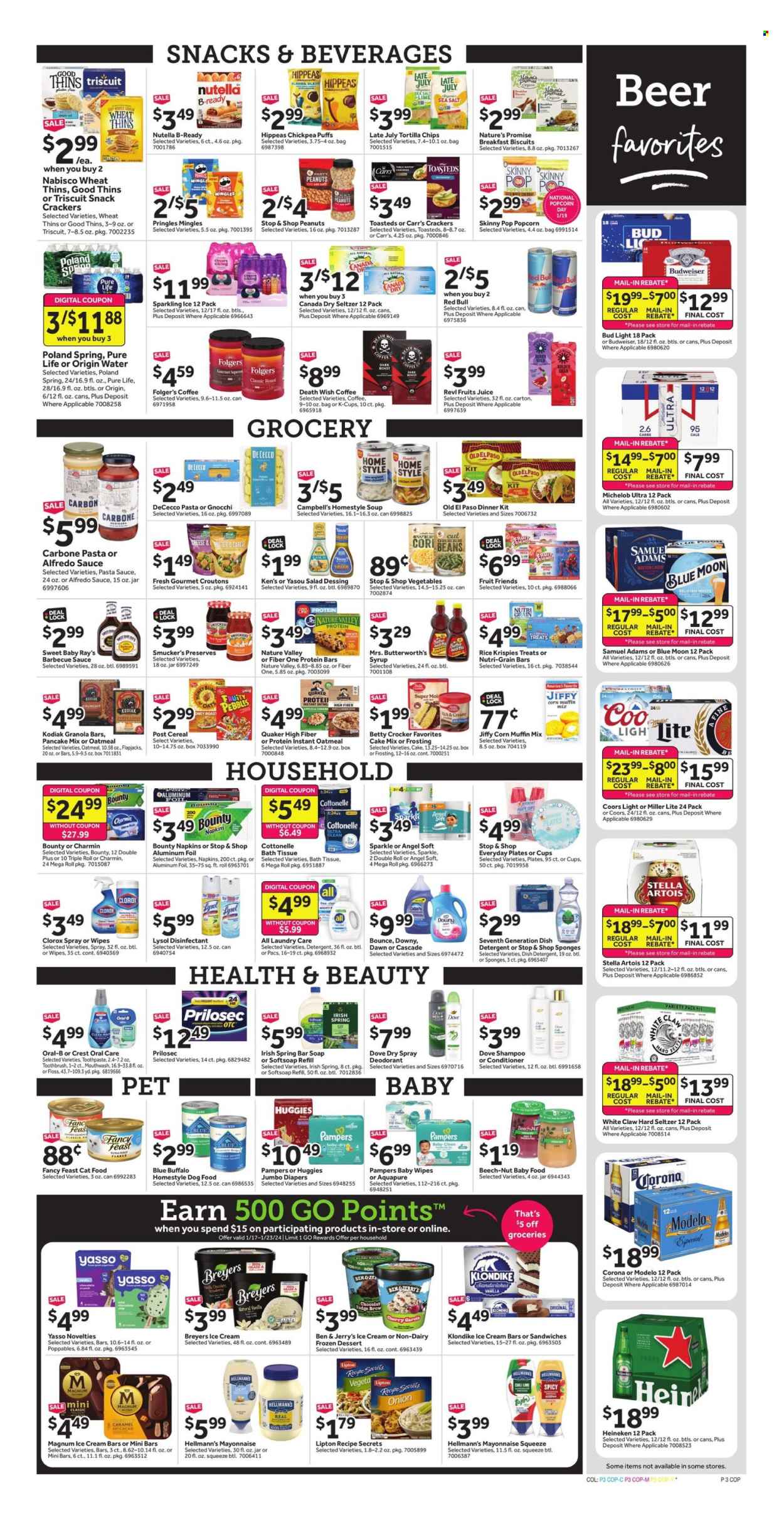 Stop & Shop ad - 01/17/2025 - 01/23/2025. Page 1