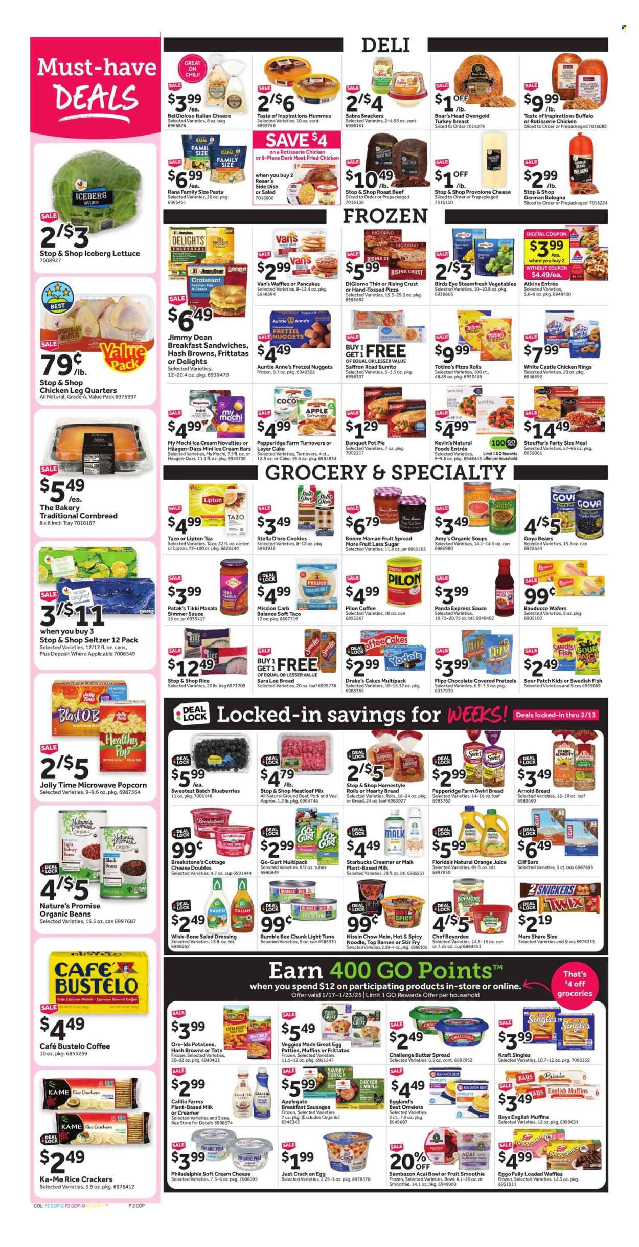 Stop & Shop ad - 01/17/2025 - 01/23/2025. Page 1