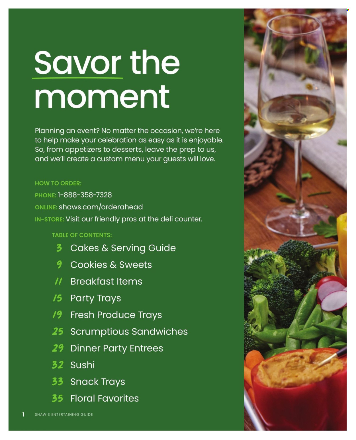 Shaw’s ad - 01/01/2025 - 12/31/2025. Page 1