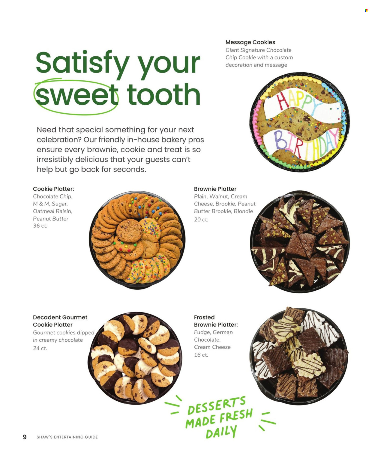 Shaw’s ad - 01/01/2025 - 12/31/2025. Page 1