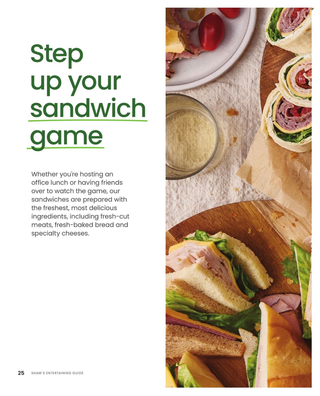 Shaw’s ad - 01/01/2025 - 12/31/2025. Page 1