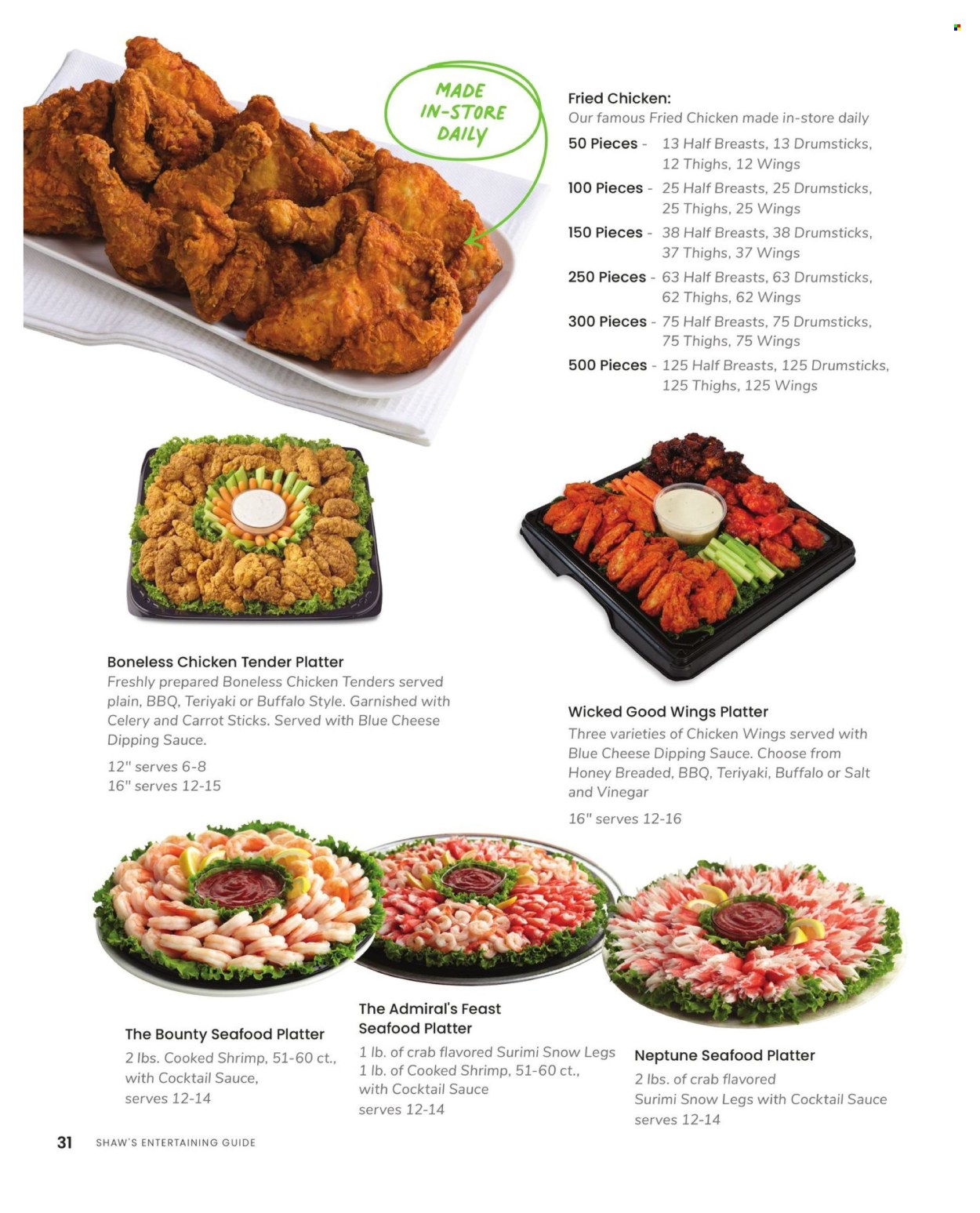 Shaw’s ad - 01/01/2025 - 12/31/2025. Page 1