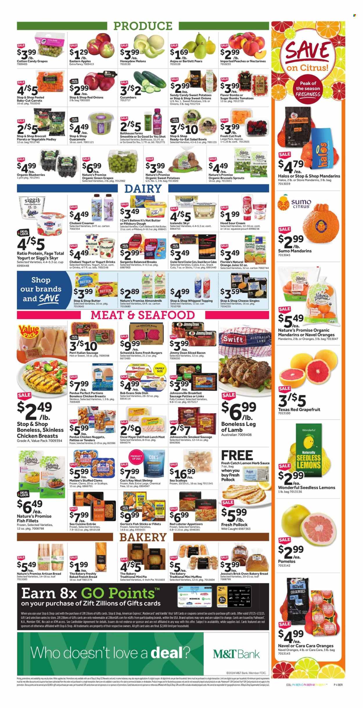 Stop & Shop ad - 01/17/2025 - 01/23/2025. Page 1