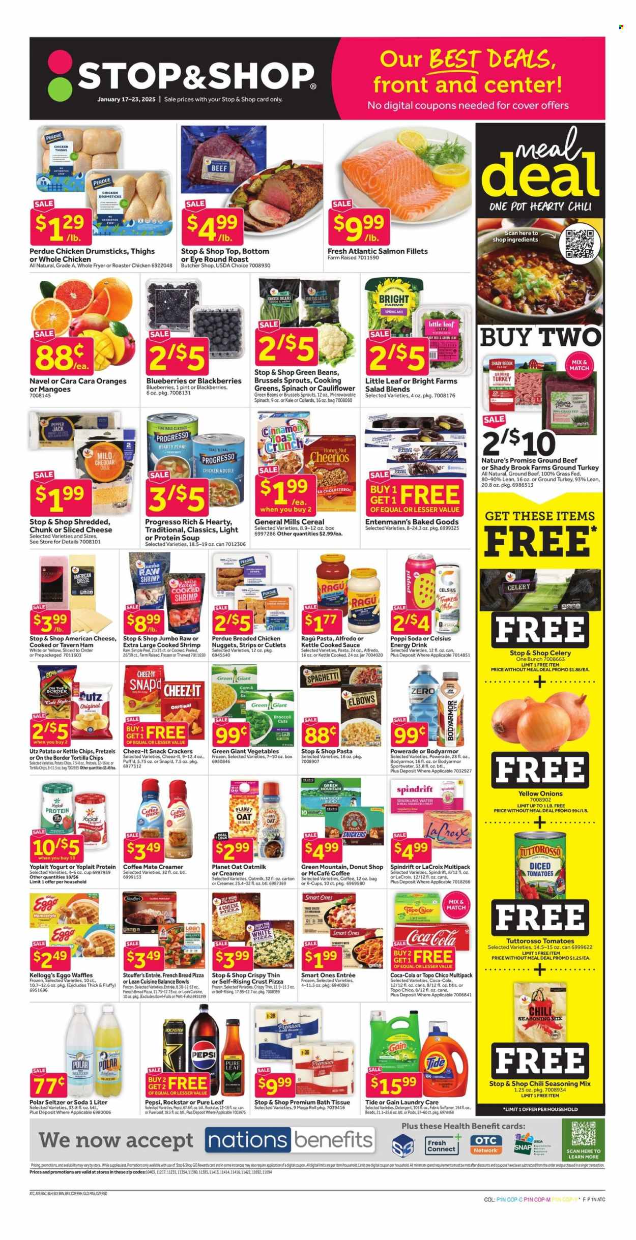 Stop & Shop ad - 01/17/2025 - 01/23/2025. Page 1