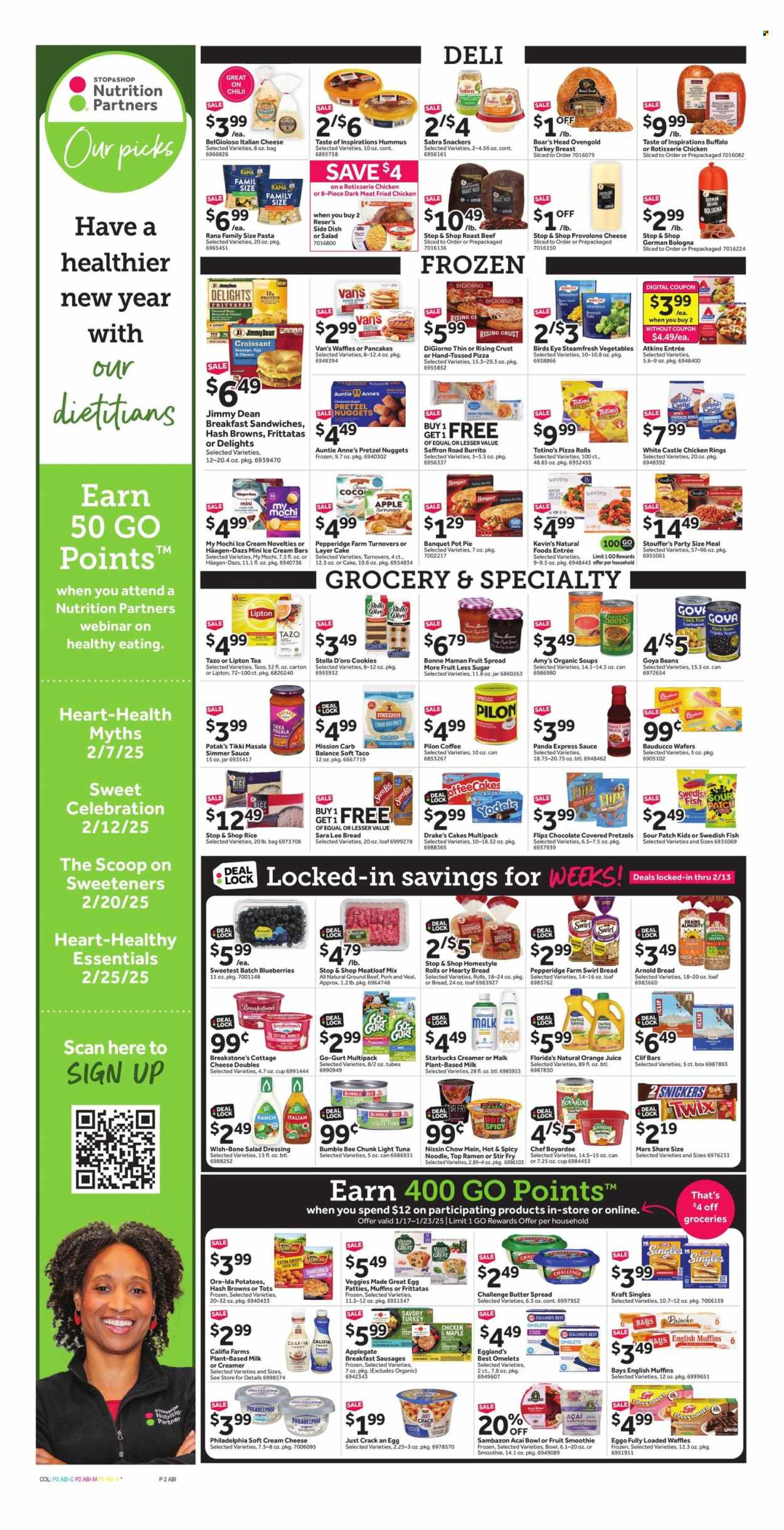 Stop & Shop ad - 01/17/2025 - 01/23/2025. Page 1