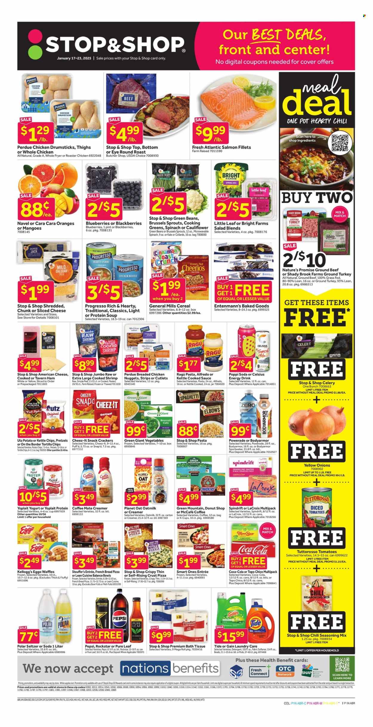 Stop & Shop ad - 01/17/2025 - 01/23/2025. Page 1