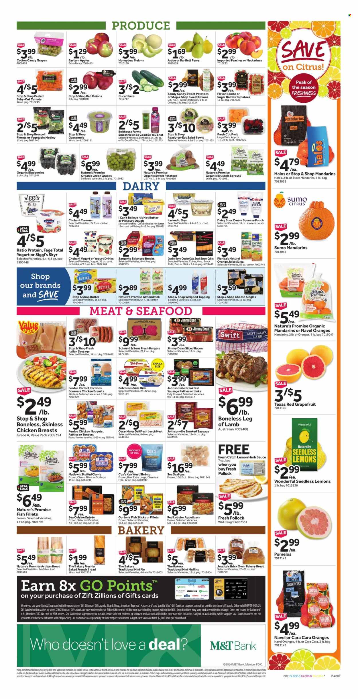 Stop & Shop ad - 01/17/2025 - 01/23/2025. Page 1