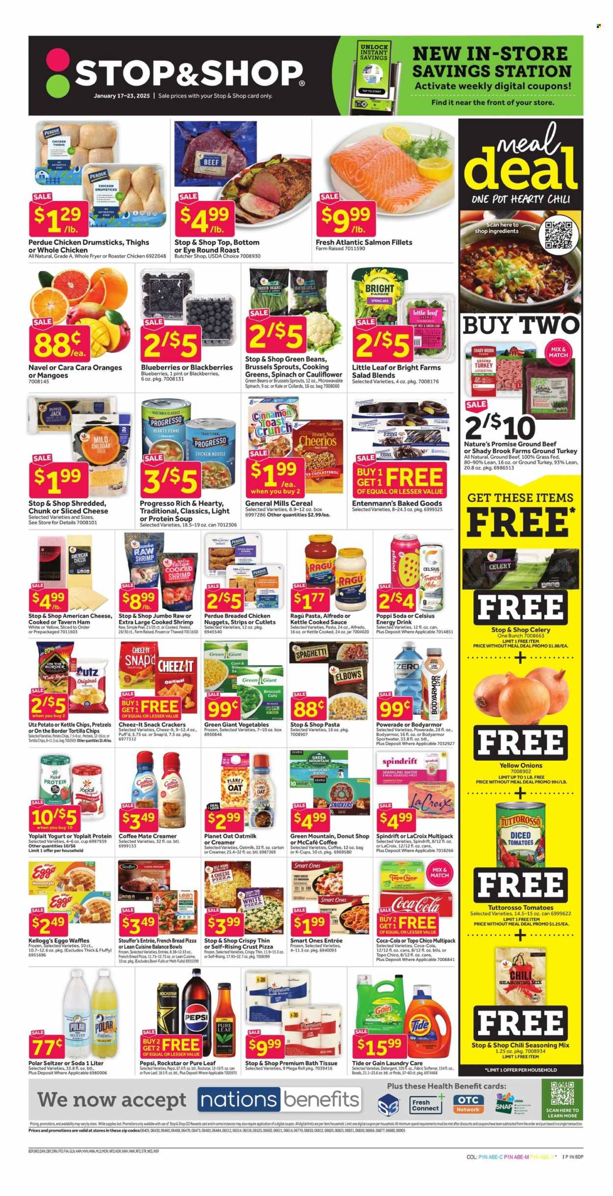 Stop & Shop ad - 01/17/2025 - 01/23/2025. Page 1