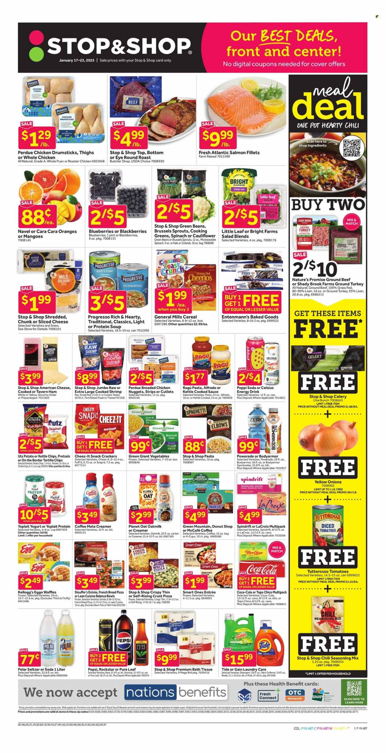 Stop & Shop ad - 01/17/2025 - 01/23/2025. Page 1