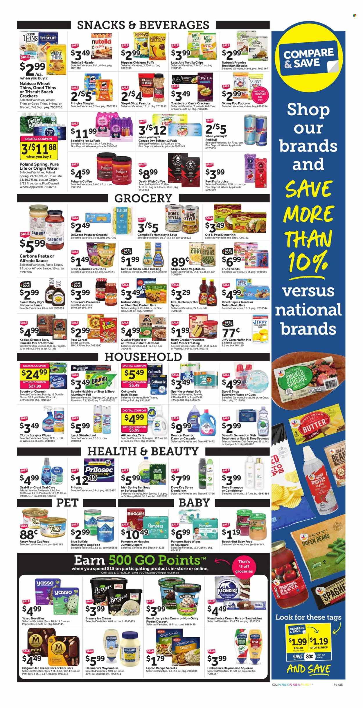 Stop & Shop ad - 01/17/2025 - 01/23/2025. Page 1